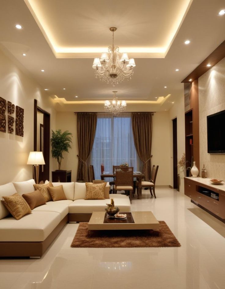 Sri Lakshmi Enterprises Living room with furniture and interior design