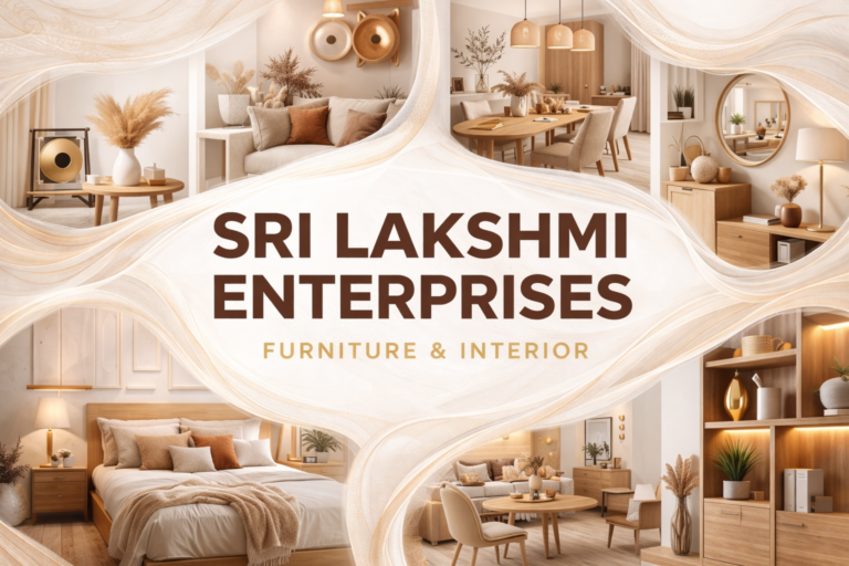 Complete Guide to Custom Furniture Manufacturing & Modern Interior Design by Sri Lakshmi Enterprises
