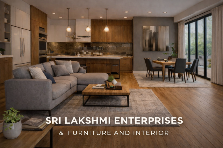 Sri Lakshmi Enterprises – Premium Custom Furniture & Smart Interior Design Solutions
