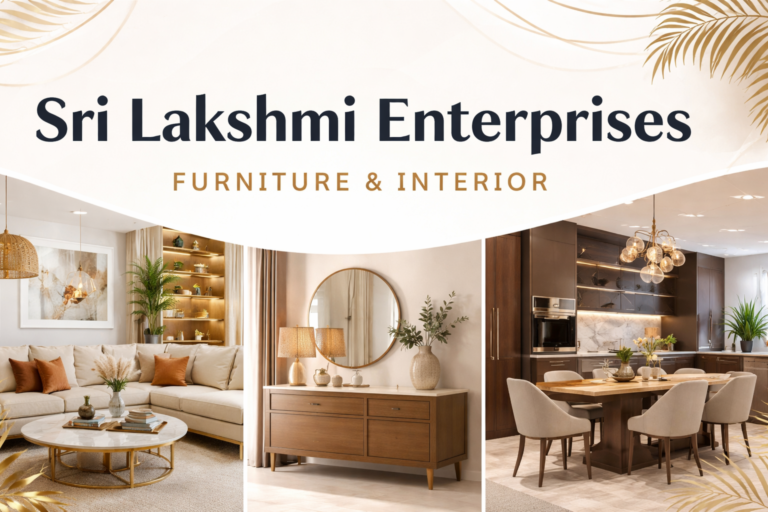 Transform Your Home with Custom Furniture & Modern Interior Design