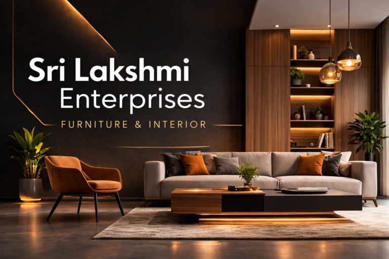 Sri Lakshmi Enterprises: Complete Guide to Custom Furniture Manufacturing & Interior Design